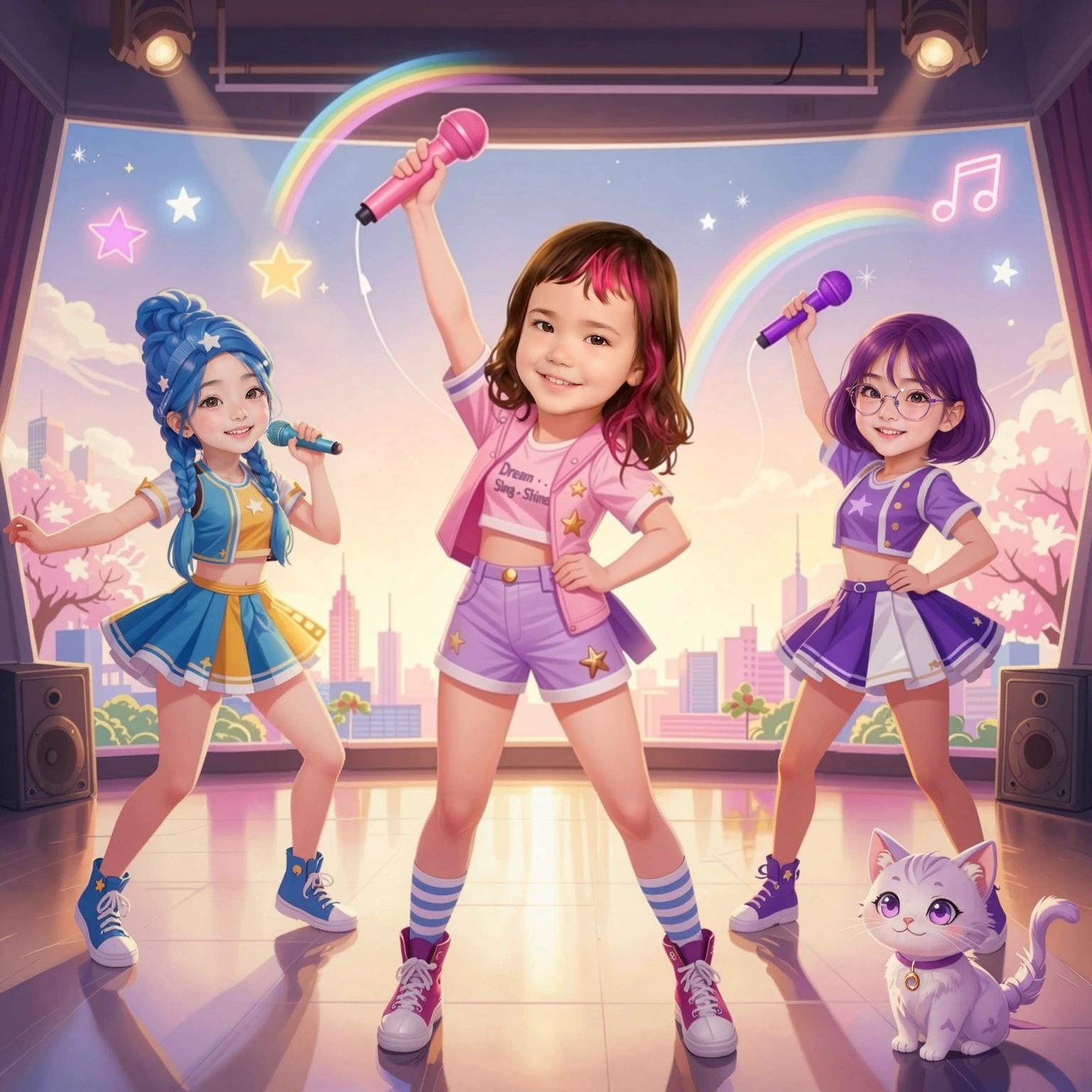 Star Squad na Rainbow Stage