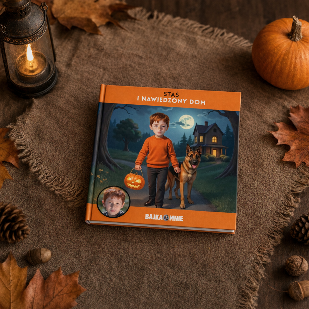 Nawiedzony Dom — halloween laying product mockup 21x21