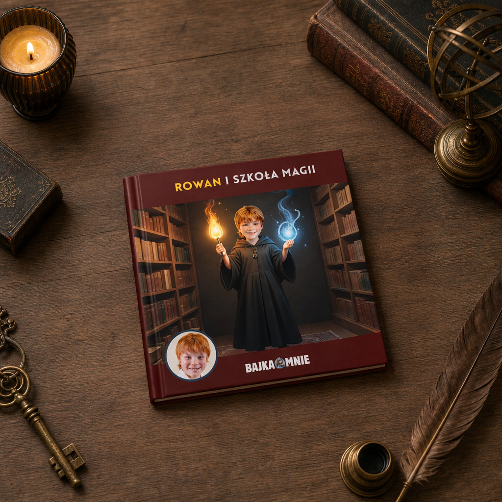 Szkoła Magii — school of magic laying product mockup 21x21